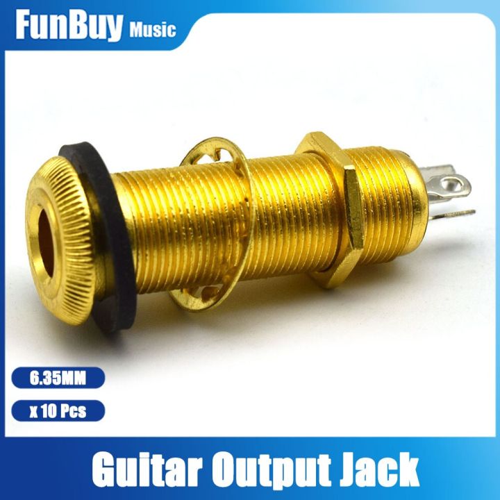 10pcs-1-4-6-35mm-electric-guitar-bass-input-output-jack-socket-plug-connector-for-electic-guitar-replacement-parts