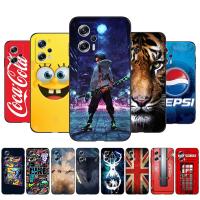 Case For Xiaomi POCO X4 GT 5G Case Soft silicone phone Back Cover black tpu case fashion cute sport car cartoon