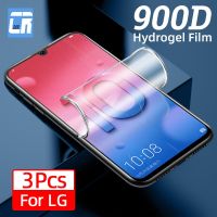 【Unbreakable】1-3ชิ้น Hydrogel ฟิล์มสำหรับ LG V50 V40 V30 Plus Q60 K61 K51S ป้องกันหน้าจอสำหรับ LG กำมะหยี่ K62 K52 K42 K41S ไม่ใช่แก้ว