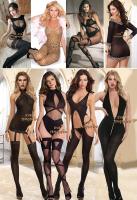 ZZOOI  Crotchless Sexy silk Body Stocking Besm sex underwear Sex Bodysuit Women wedding night Costumes sexy lingerie porno