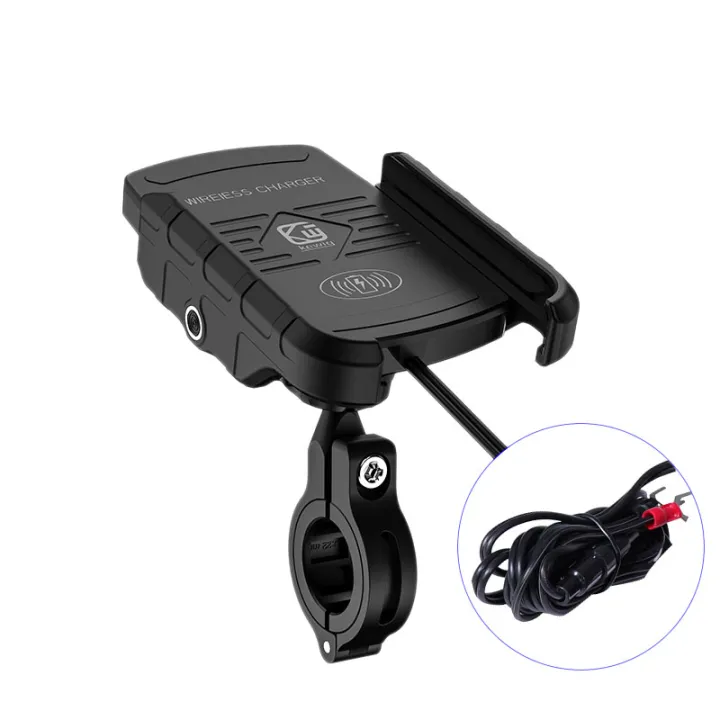 kewig-2-in-1-car-phone-holder-wireless-charger-motorcycle-bracket-phone-holder-for-iphone-samsung-15w-fast-charging