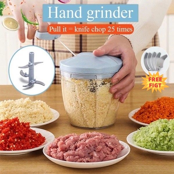 Multi Function Manual Food Processor Meat Grinder