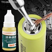 ✖☋ 10ml/Bottle No-clean Liquid Flux Safe Welding Soldering Tool Advanced Quick Welding Oil For Pure Aluminum/Stainless Steel/Copper