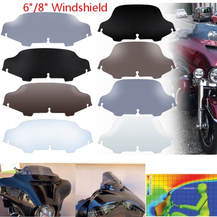 motorcycle-wave-windshield-windscreen-fairing-wind-deflector-for-harley-touring-electra-glide-street-ultra-classic-flhx-96-13