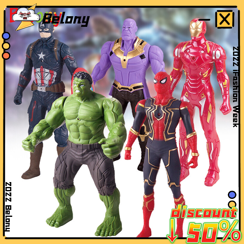 2020 PVC Action Figure Ultimate Hulk Captain America Thor Iron Man 