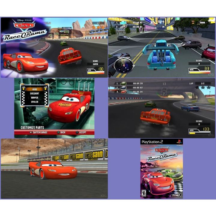 cars-แผ่นเกม-ps2-playstation-2