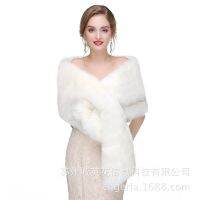 Hot sell Engerla dress 2021 amazon new accessories large cargo fur shawl wool shawls asymmetry