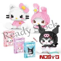 【hot sale】 ۩♠ B02 Kuromi My Melody Hello Kitty Girls Gifts Toys Pop Doll NEW Building Blocks DIY Decoration LinaBell Mickey Minnie