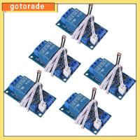 GOTORADE 5pcs DC 5V โมดูลรีเลย์ photoresistor 10A XH-M131 เซนเซอร์ตรวจจับ สวิตช์ไฟสวิตช์ สวิตช์ควบคุมไฟ Arduino สำหรับเด็ก