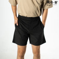 era-won กางเกงขาสั้น รุ่น Corduroy Shorts สี Black