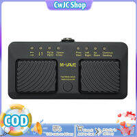 CwJC Shop เครื่องหมุนหน้าเพลงแบบไร้สายชาร์จไฟได้ที่เหยียบหน้าเครื่องมืออุปกรณ์เสริมพลาสติกสำหรับกีตาร์เปียโนเครื่องมืออื่นๆ