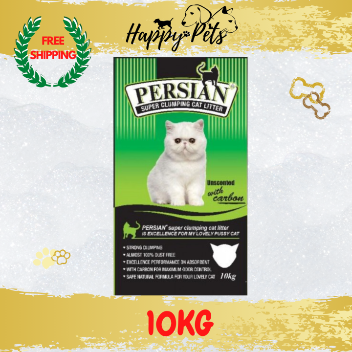 Persian Super Clumping Cat Litter (10KG) Lazada