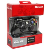 Joy game xbox360 (จอยเกมส์ xbox360 ของแท้เกรด a มือ 1 สีดำ)  สำหรับมีสาย PC / Xbox360