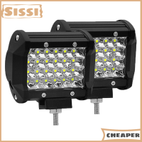 ไฟสปอตไฟบาร์ LED Sissi 72W รถบรรทุกดำน้ำรถออฟโร้ด SUV 4WD ATV 4x4