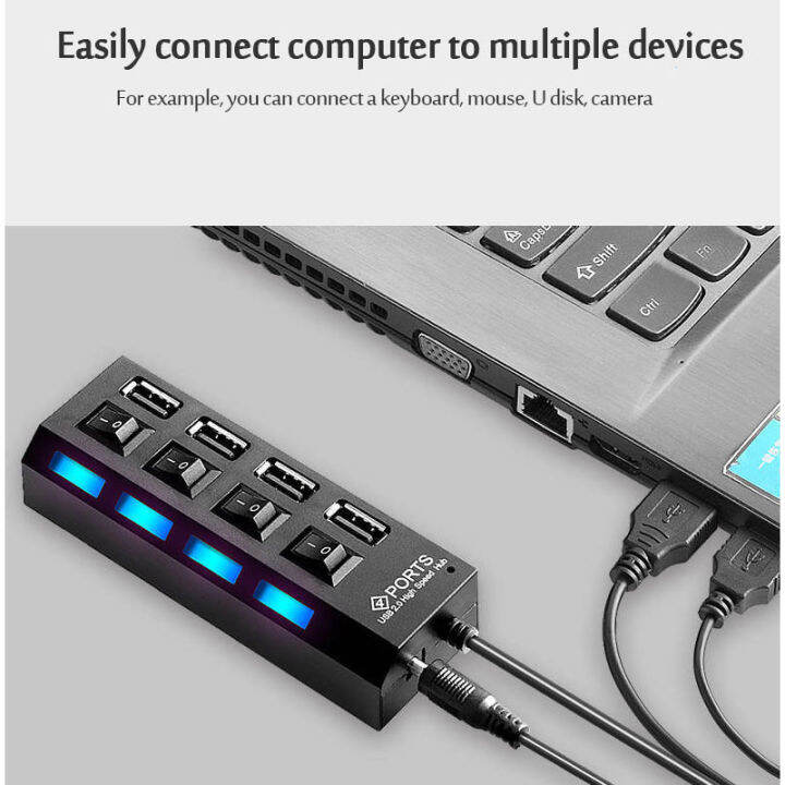 usb-2-0-hub-usb-hub-2-0-usb-splitter-hub-ใช้อะแดปเตอร์ไฟ-4-7-พอร์ตหลาย-expander-usb-3-0-hub-พร้อมสวิตช์-30-ซม-kdddd