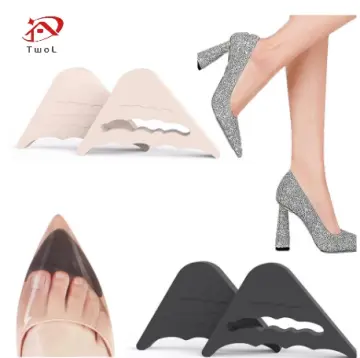 Amazon.com: Shoe Toe Filler, 3 Pairs Shoe Inserts Reduce Slip Forward  Impact Improve Shoes Slightly Too Big for Pumps Flats Sneakers High Heels  Men Women Kids (Skin Color) : Health & Household