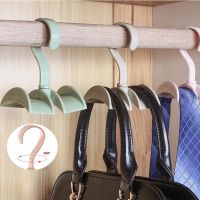 [Featured]360 Rotation Closet Organizer Rod / Clothes Handbag Hanger / Wardrobe Clothes Closet Hanging Rack / Home living Organizer Tool