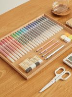 ต้นฉบับ MUJI/MUJI new version stationery press gel pen 0.5MM gel gel pen press smooth pen