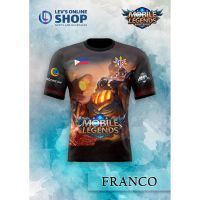 Mobile Legends ML Shirt  - Franco - Excellent Quality Full Sublimation T Shirt