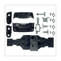 Second Generation Chassis Kit RC Car Second Generation Chassis Kit RC Car Plastic Second Generation Chassis Kit for LDRC AE86 1/18 RC Car Upgrade Parts Accessories