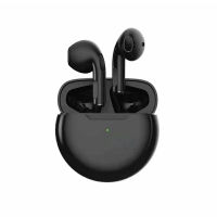 Pro6 Wireless Earbuds With Built-in Microphone Noise Canceling Headphones Stereo Sound Earphones For Sports Fitness Laptop Computer