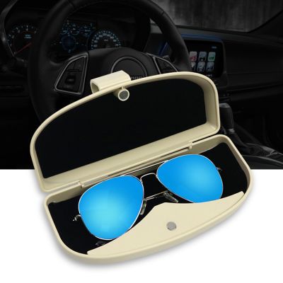 【cw】 Sunglasses Car Driving Glasses Holder In The Storage Magnetic Eyeglass ！