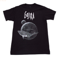 Gojira Flying Whale T-Shirt (สต็อกเพียงพอ) - Large "Short Sleeves Fashion T Shirt drop shipping "คุณภาพสูง size:S-5XL