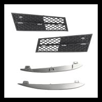 Front Lower Bumper Grille Cover Chrome Trim for BMW F10 F11 F18 2010-2013 51117200699 51117200700 51117231859 1117231860