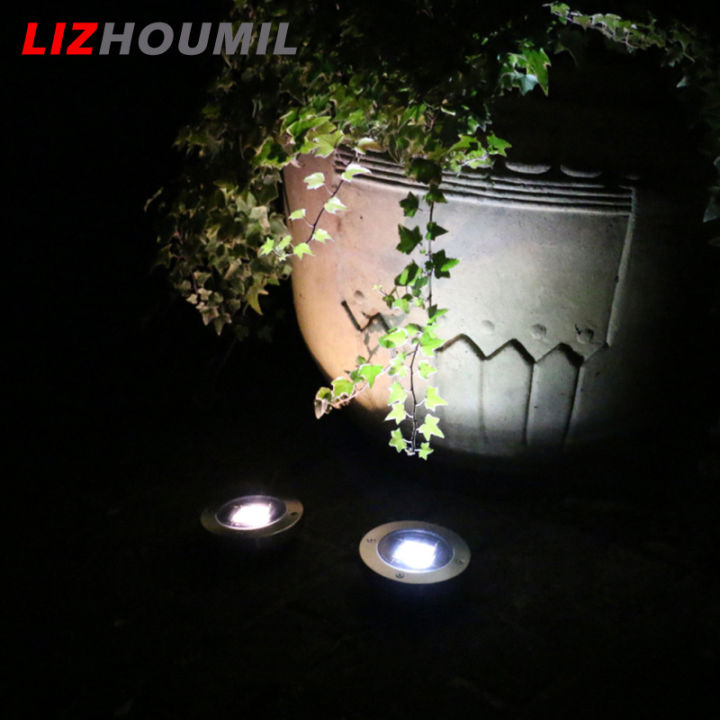 lizhoumil-แสงอาทิตย์-พลังงานสนามฝังแสงภายใต้โคมไฟตั้งพื้นตกแต่งทางเดินสวนกลางแจ้ง