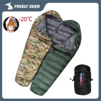 hot！【DT】○☞▤  Outdoor Thickness Down Soft Sleeping Warm Cold Proof Tent Mummy for Camping