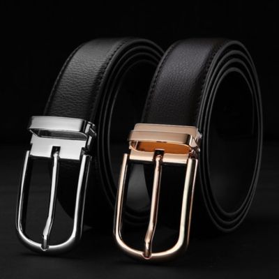 male han edition tide leisure man leather pin buckle belts young mens pure ♨┅✼