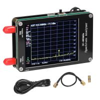 Handheld 2.8inch USB Spectrum Analyzers with 100KHz-350MHz and 260-960MHz Two Input Frequency-Ranges 4 Operation Mode Adjustable