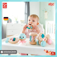 Hape ของเล่นไม้ ของเล่นดนตรี เชตกุ๊งกิ๊งของขวัญเเรกเกิด Multi-Stage Sensory Gift Set ของเล่น สำหรับเด็กแรกเกิดขึ้นไป