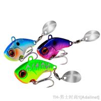 hot【DT】◘▼  Fishing Lures Wobble Rotating Metal Vib Vibration Bait 6g 15g 28g Artificial Hard Baits Spinner Pesca