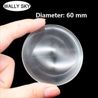 Diameter 60 mm PMMA Acrylic Optical Lens Fresnel Lens Circular Fine Threaded Lens Magnifying Glass Focal Length 28/50/70/80 mm