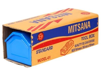 MITSANA กล่องเหล็ก เครื่องมือช่าง กล่องเครื่องมือ 14 นิ้ว 1 ชั้น - คละสี