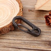 Outdoor แคมป์ปิ้ง เดินป่า Carabiner Hook หัวเข็มขัดพวงกุญแจสแตนเลส