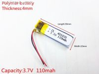 Free shipping Bluetooth headset Bluetooth cell battery 401030 041030 3.7V lithium polymer battery Battery MP3 Wholesale [ Hot sell ] ougd35