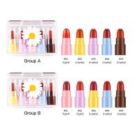 OB-1438 Obuse Daisy Mini Lipstick ลิปสติคมินิ คุณภาพดี ติดทนยาวนาน มีให้เลือก 2 เฉดสี เลือกได้ตามสไตล์