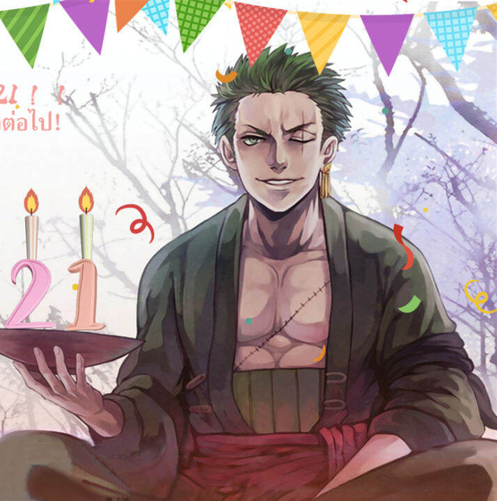 One Piece Roronoa Zoro ดาบซามูไร Santoryu คอสเพลย์ ดาบโซโล Wado