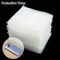 50Pcs Plastic Protective Wrap Envelope White Bubble Foam Packing Bags PE Clear Bubble Bag Shockproof Bag Double Film Cushioning