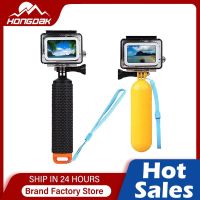 ❖✵✟ HONGDAK Water Hand Grip Handle Mount Float อุปกรณ์เสริมสำหรับกล้อง Go Pro Gopro Hero 11 10 9 8 7 Yi 4K Insta360