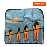 Grip-on ชุดคีมล็อครวม 4 ตัว GC-SET4 Made in Spain