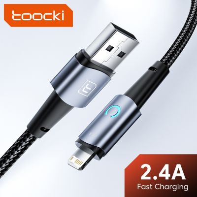 Toocki 20W USB C สายเคเบิล 2.4A ชาร์จเร็ว Type ถึง 1OS ที่ชาร์จ C-L สายเคเบิลข้อมูล สายไฟ