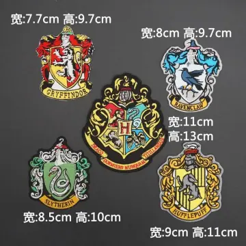 HP Ravenclaw Crest 3 Tall Embroidered Iron on Patch Set of 3 