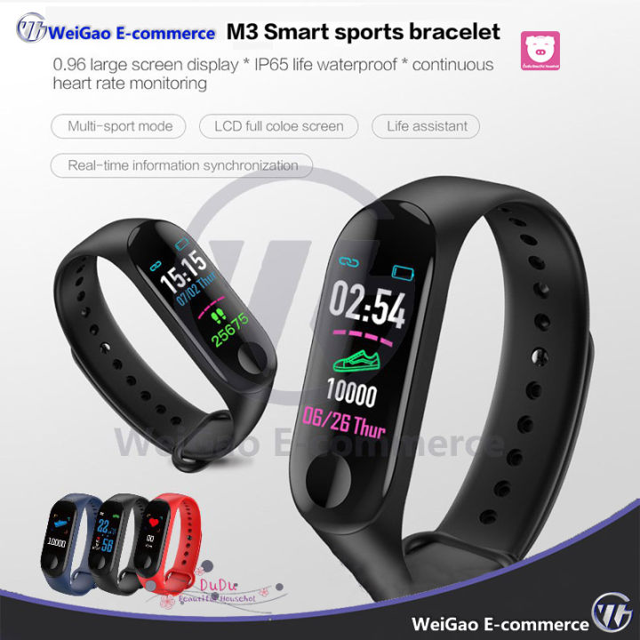 Smart Fitness Band  M3 Intelligence Health Bracelet Importer from New Delhi