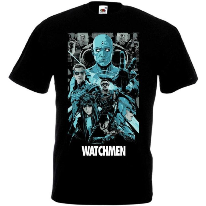 เสื้อยืดเสื้อโปสเตอร์พิมพ์ลาย-watchmen-v2-ฤดูร้อนสําหรับผู้ชาย-hblw-cod