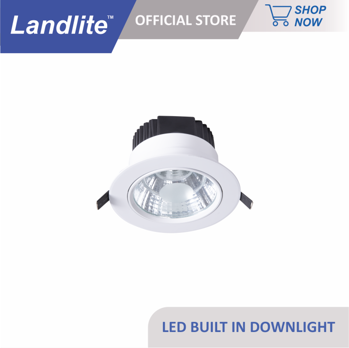 Landlite Built In LED Downlight DL01-110-09W WW | Lazada PH