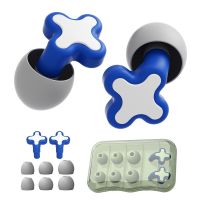 Silicone Earplugs Sound Insulation Waterproof Sleeping Earplugs Canceling Noise Reduction Soundproof Student Hearing Protection Ear Protection