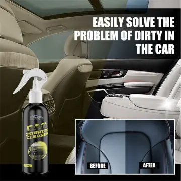 Car Interior Cleaner Spray Dashboard Seat Leather Plastic Rubber Parts -  260ML